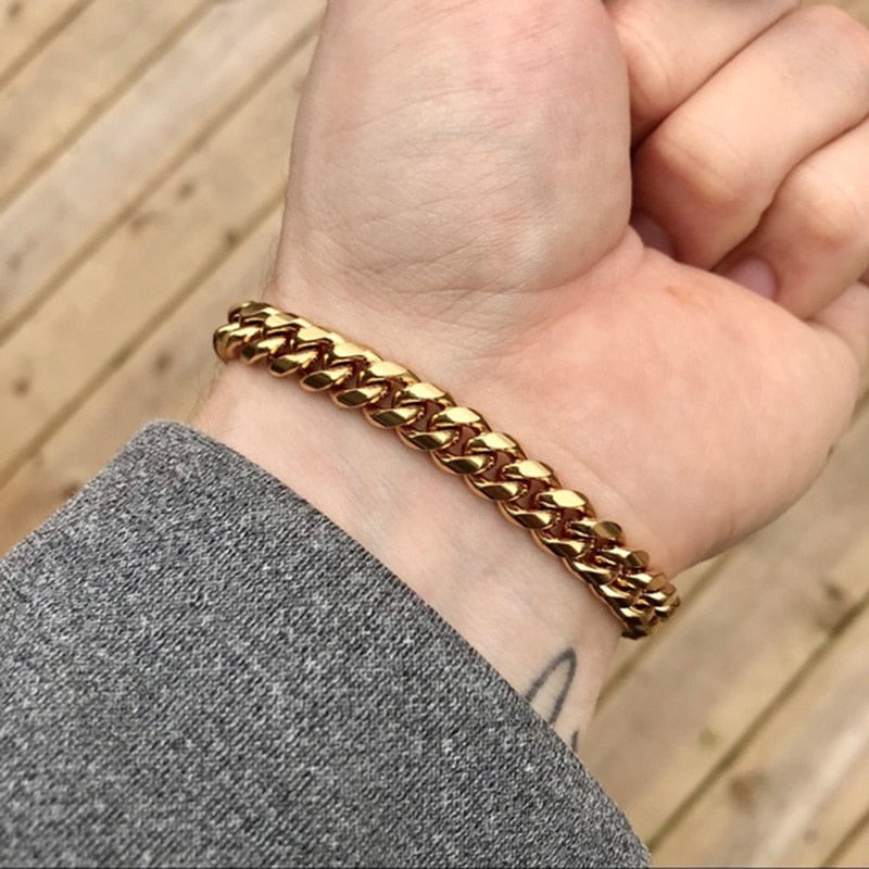 3-11mm Cuban Link Bracelets