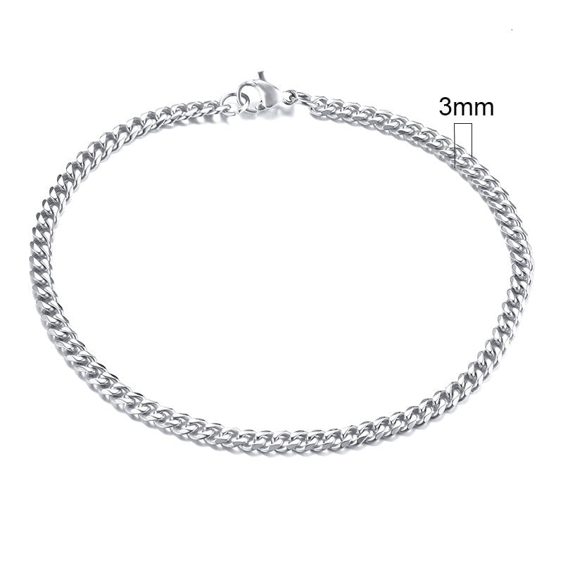 3-11mm Cuban Link Bracelets
