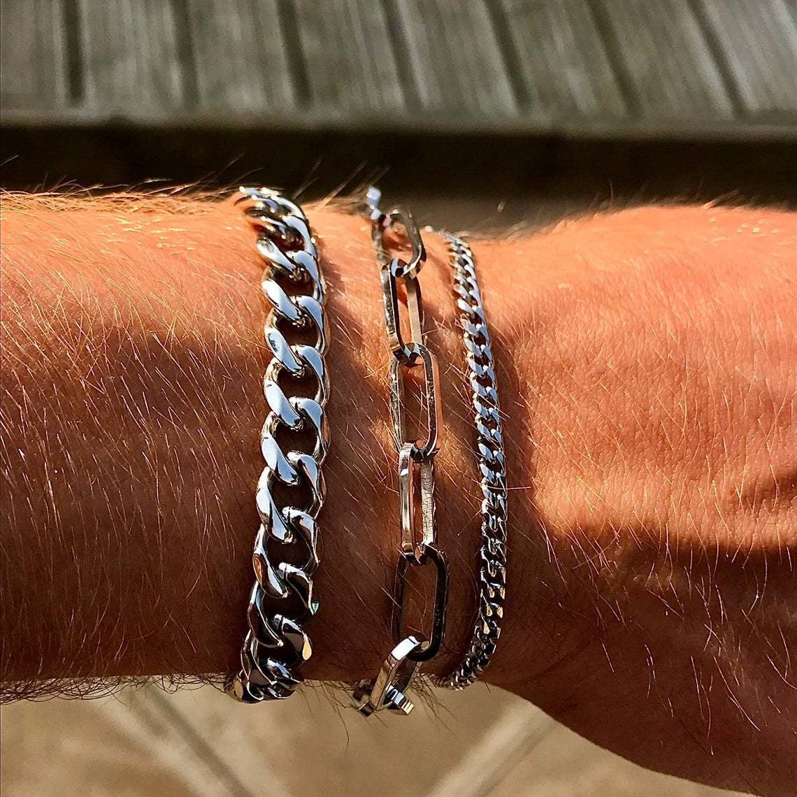 3-11mm Cuban Link Bracelets