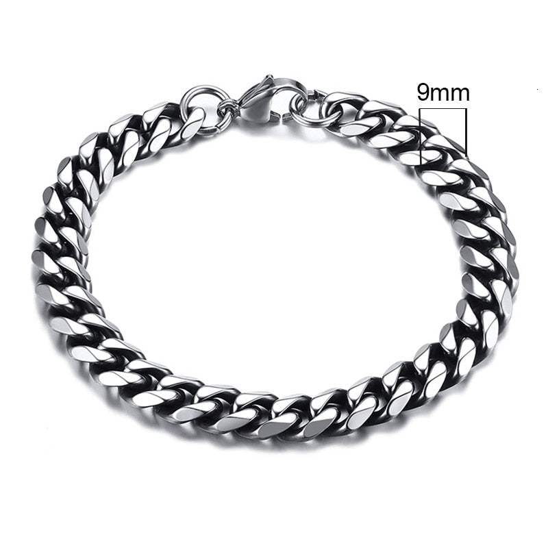 3-11mm Cuban Link Bracelets