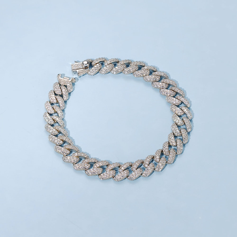 Cuban Link Zircon Bracelet