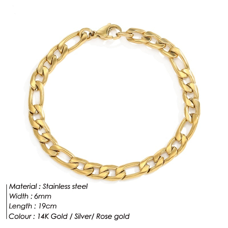 Female Figaro Link Chain