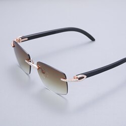 Handmade VVS Moissanite Diamond Iced Out Sunglasses