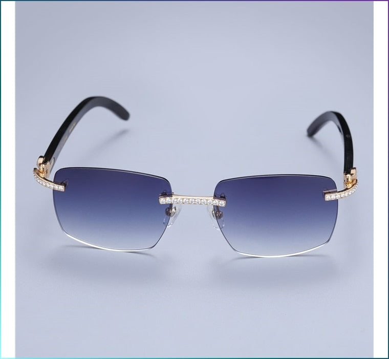 Handmade VVS Moissanite Diamond Iced Out Sunglasses