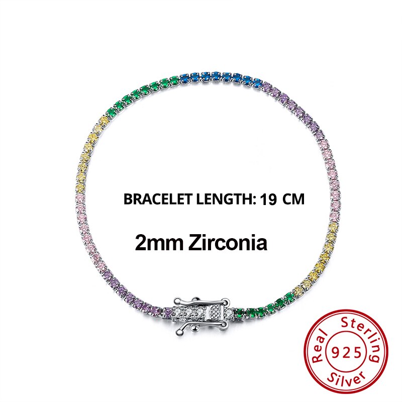 Zirconia Unique Tennis Bracelets