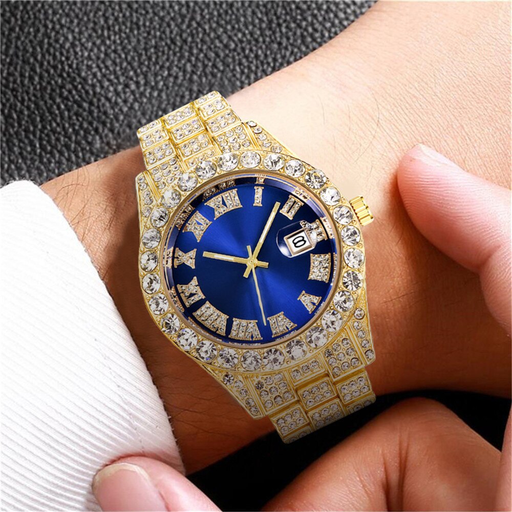 Fully Flooded Diamond Watches