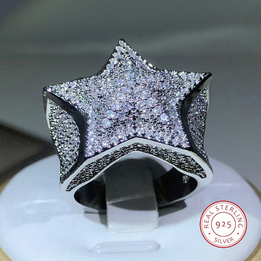 High Quality lStar Ring With Paved Setting
